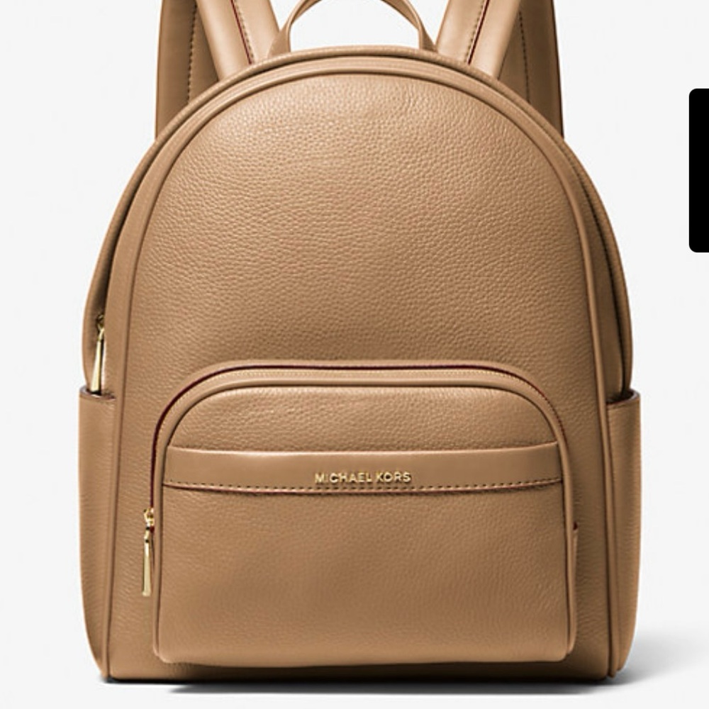 Michael Kors Tan Dome Backpack Elegant Design